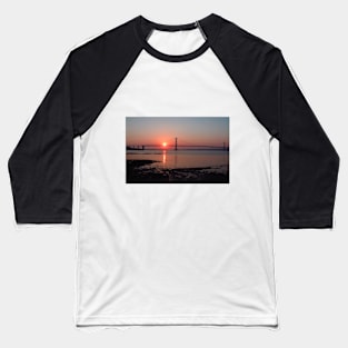 The Forth Road Bridge at Sunset Baseball T-Shirt